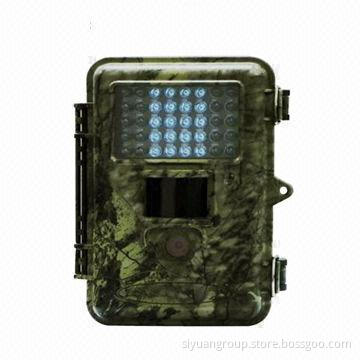 Lapse game hunting camera with 2.0-inch LCD, 940nm LED and infrared night vision function